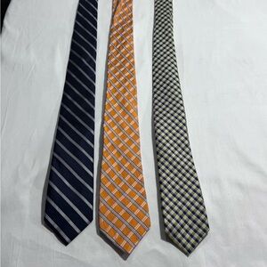 LOT OF 3 MENS TIES. MICHAEL‎ KORS, IZOD, U.S. POLO ASSN.